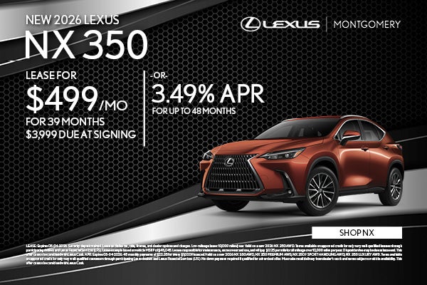 NEW 2026 LEXUS NX 350